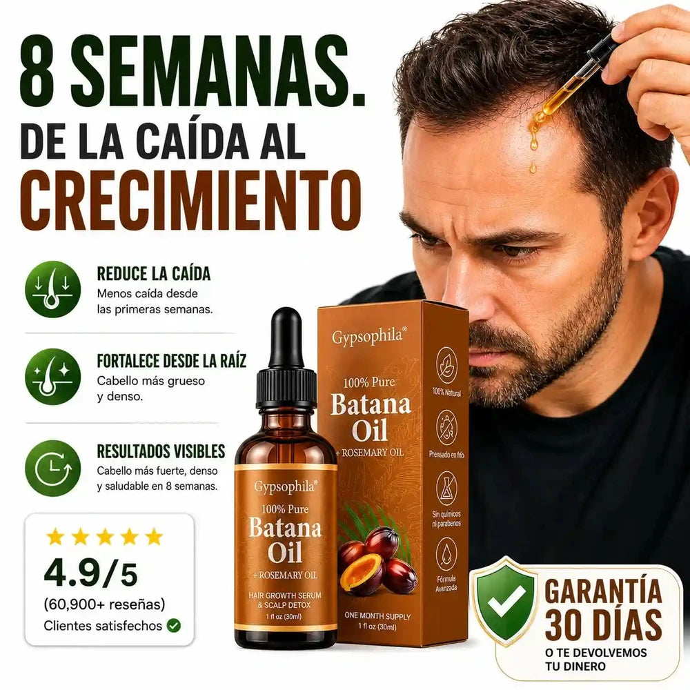 ¡BATANA OIL EL SECRETO DESCUBIERTO PARA EL CRECIMIENTO DEL CABELLO!