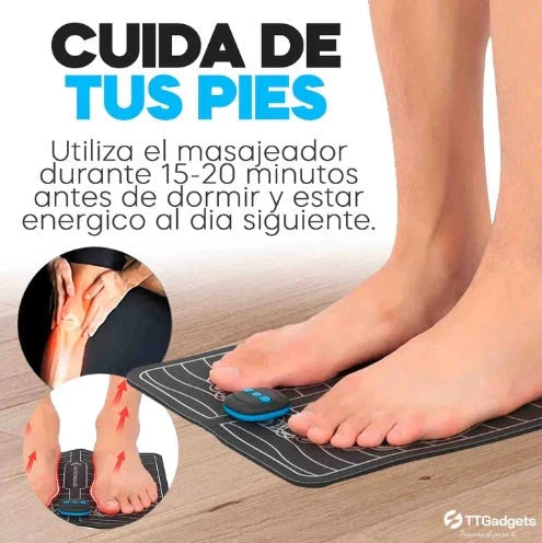Masajeador de pies eléctrico recargable - Incluye obsequio