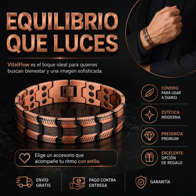 Brazalete Magnético de Cobre