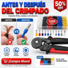 Alicicates de crimpado autoajustables con terminales