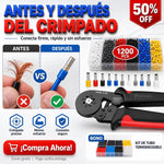 Alicicates de crimpado autoajustables con terminales
