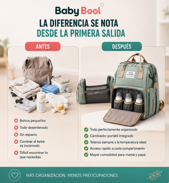 Baby Bool, maletín para bebes con con cambiador, organizador de bolsas de pañales para mamás, papás, bolsas cambiadoras grandes para bebés, cambiador plegable, bolsillos aislados, correas para cochecito, artículos esenciales para bebés